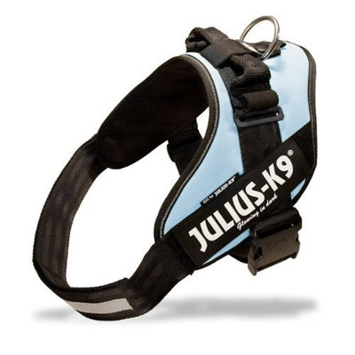 Julius-K9 IDC-Powerharness With Reflective Julius-K9 Labels Dog Harness - Custom labels available - soft yet very strong, renowned for the comfort and fit - easy on - no pull harness - 15 colors in 8 fully adjustable sizes for the perfect fit - widely used in Europe by K9 atheletes, service dogs, working dogs and security dogs