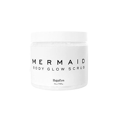 Baja Zen Mermaid Glow Body Buff Scrub - Sea Infused Body Scrub Made to Transform Your Skin Into a Natural Wonder