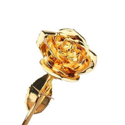 24k Dipped Gold Rose Flower,Gifts for Mother's Day;Valentine's Day;Thanksgiving- Gift Box Wrapped