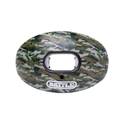 Battle Sports Oxygen Mouthguard Green Camo