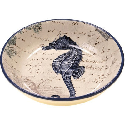 Certified International Seahorse Pasta Bowl