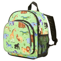 Wildkin Olive Kids Wild Animals Pack 'n Snack Backpack - Kids