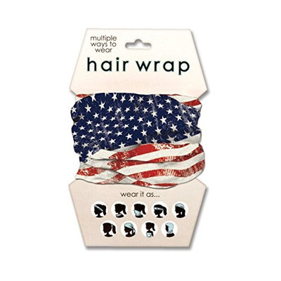 Spoontiques American Flag Hair Wrap
