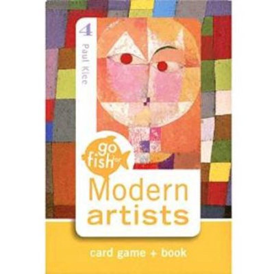 Birdcage Press BCP253 Go Fish for Modern Artists Go Fish Card Game