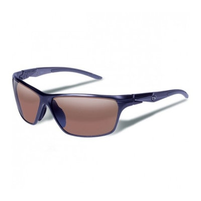 Gargoyles Zulu Sunglasses w/ Matte Dark Gun Frame, Brown Polarized w/Silver Mirr