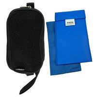 ChillMed - Soft Sided Travel Case with Air Flow Pocket for Your Cooling Wallets Holds Your Poucho's and Frios Individuals and Duo Pens