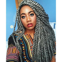 Hot Havana Mambo Twist Crochet Braids Hair 12'' 80g/pack Synthetic Crochet Braid Hair Extension (12