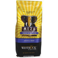 Westrock Meza Morning Blend Ground Coffee - Caffeinated - Meza Morning - Medium - 12 oz Per Bag - 1 Each
