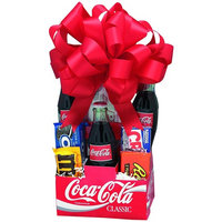 KaBloom Gift Basket Collection: Old Time Classic Soda Parlor Gift Pack of Coca-Cola and Candy