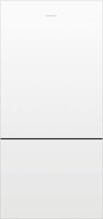 Fisher & Paykel RF170BLPW6 Bottom Mount Counter Depth Refrigerator with 17.6 Cu. Ft. Total Capacity Left Hinged Door Door Storage and Pocket Handle in