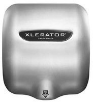XLERATOR XL-SBH-1.1N-220V Hand Dryer, Stainless Steel,15sec,220V