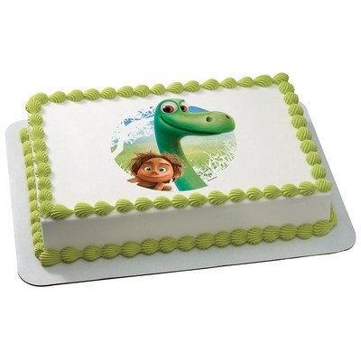 Whimsical Practicality Good Dinosaur Arlo & Spot Prehistoric Edible Icing Image (8 inch Round)