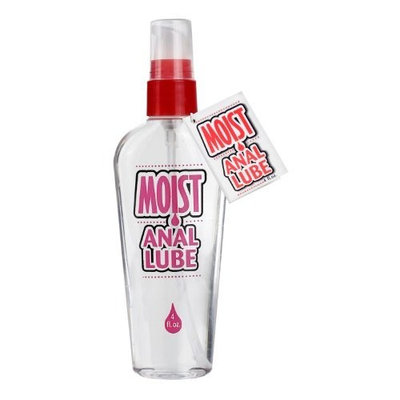 Moist Anal Lube 4-Ounce