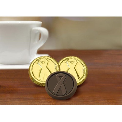 Chocolate Chocolate 325815 Childhood Cancer Awareness Chocolate Coin