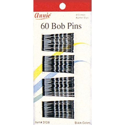 Annie 60 Bob Pins Black 2