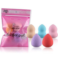 Makeup Sponges Holder,Putars 5PCS Professional Makeup Beauty Beauty Makeup Blender Foundation Puff Multi Shape Sponges