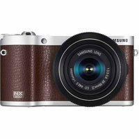 Samsung NX300 20.3 Megapixel Mirrorless Camera (Body with Lens Kit) - 45mm - Brown