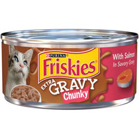 Friskies® Extra Gravy Chunky Salmon Tuna Creamy Sauce