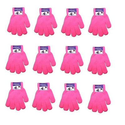 Children Warm Magic Gloves Teens Winter Gloves Boys Girls Knit Gloves(7 to 16 years