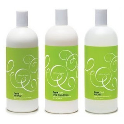 DevaCurl One Condition 12 Fl.oz + DevaCurl No-poo 12 Fl.oz + DevaCurl light defining gel 12 Fl.oz