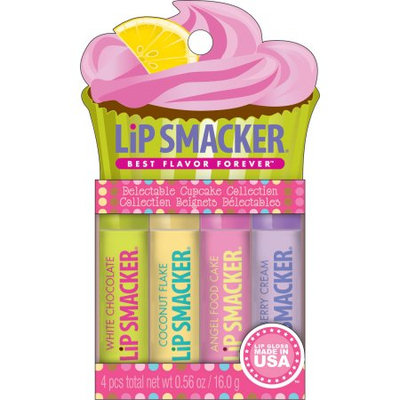 Bonne Bell Markwins 43219 0.56 oz 4 Piece Lip Smacker Ice Cream Dream Lip Collection Lip Gloss