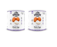 Augason Farms Dried Whole Eggs Mix 2 Cans Combo (Pack of 2)