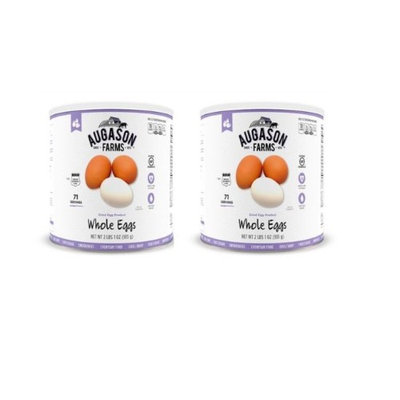 Augason Farms Dried Whole Eggs Mix 2 Cans Combo (Pack of 2)