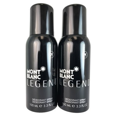 Montblanc Legend for Men by Mont Blanc 3.3 oz Deo. (two)