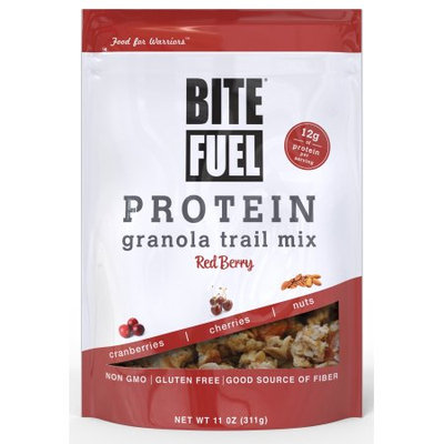 Protein Granola Trail Mix (Red Berry) - 11 oz (311 Grams) by Bite Fuel