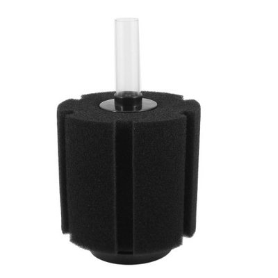Fish Tank Aquariums 12cm Dia Bio Biochemical Sponge Fiter Black 14cm High