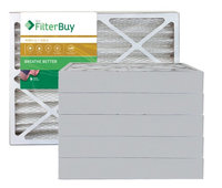 AFB Gold MERV 11 28x30x4 Pleated AC Furnace Air Filter. Filters. 100% produced in the USA. (Pack of 6)