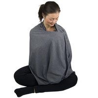 Infinity Breastfeeding Scarf & Nursing Cover | Lightweight No See Through (Grey)