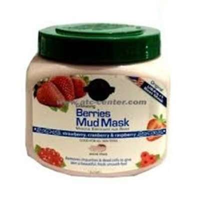 Hollywood Style 52300 21 oz Exfoliating Berries Mud Mask in Jar
