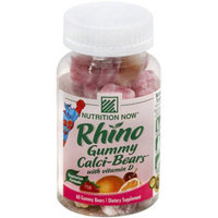 Nutrition Now Rhino Vitamin Calci Bear, 60TB
