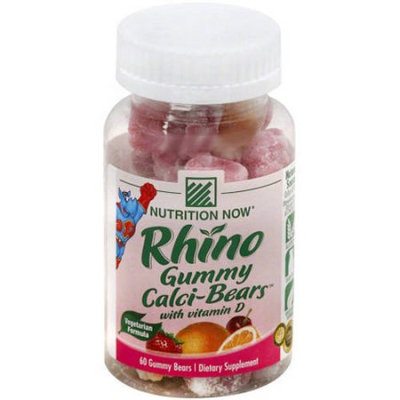 Nutrition Now Rhino Vitamin Calci Bear, 60TB