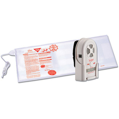 Secure 45BSET-5 Bed Exit Patient Alarm Set For Fall Management and Wandering Prevention - Caregiver Alert Aid for Bedroom Safety - Adjustable Volume / Tone and Auto-Reset