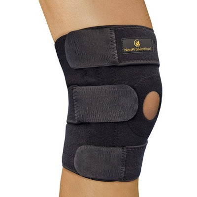 NeoProMedical Knee Support - Neoprene Breathable Knee Brace ? Large Size, Black Color
