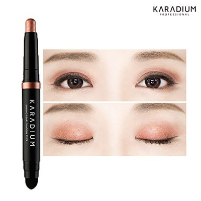 KARADIUM Shining Pearl Smudging Eye Shadow Stick, 1.4 g, #9 Rose G