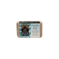 One With Nature Dead Sea Mud Soap Bar, 7oz (Pack of 6)