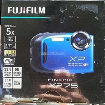 Refurbished FujiFilm Finepix XP75 Water & Shock Proof Digital Camera