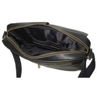 Amerileather Dual Flap Leather Briefcase