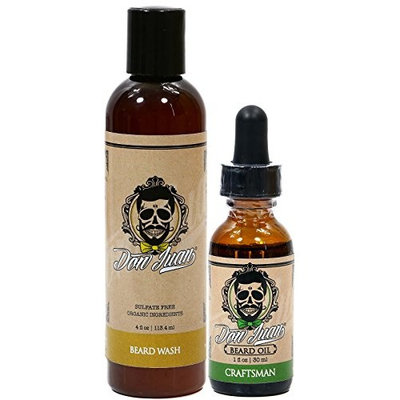 Don Juan Beard Wash & Oil Craftsman Essential Kit