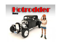 American Diorama AD24008 Hotrodders Nancy Figure for 1-18 Scale Models