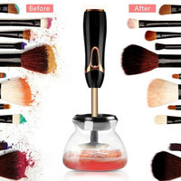 Makeup Brushes Cleaning Machine - Professional Electric Rotating Spinner dryer - Quick Cleaner Drying in seconds - Automatic Portable Device - Wash Kit Tool suit all size