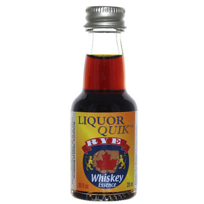 Liquor Quik Natural Whiskey/Bourbon Essence 20 mL (Canadian Rye Whiskey)