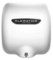 XLERATOR XL-WH-220V Hand Dryer, White,10sec,220V,Zinc Diecast
