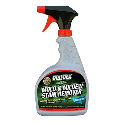 Moldex 7010 Mold & Mildew Instant Stain Remover Trigger Sprayer, 32 oz - Pack of 2