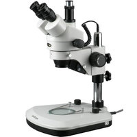 Amscope New LED 7X 90X Trinocular Stereo Zoom Microscope