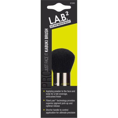 Pacific World Corporation L.A.B.2 Live and Breathe Beauty Just Face It Kabuki Brush