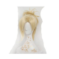 Women's Fashion Short Blonde Cosplay Wigs for Game
